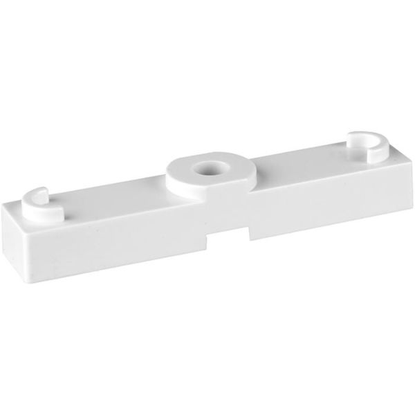 Distanskloss Faluplast 14230 10 x 80 mm, för dubbelklämma Vit