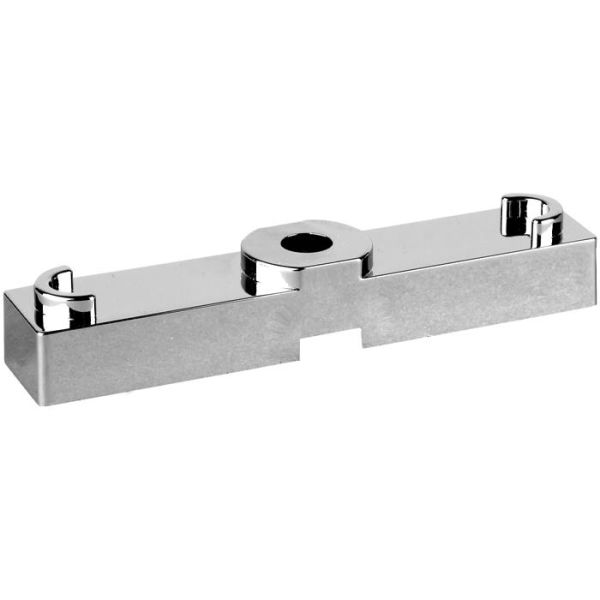 Distanskloss Faluplast 14235 10 x 80 mm, för dubbelklämma Krom
