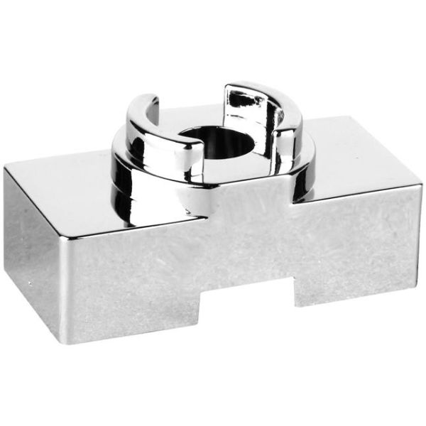 Distanskloss Faluplast 14315 10 x 33 mm, för enkelklämma Krom