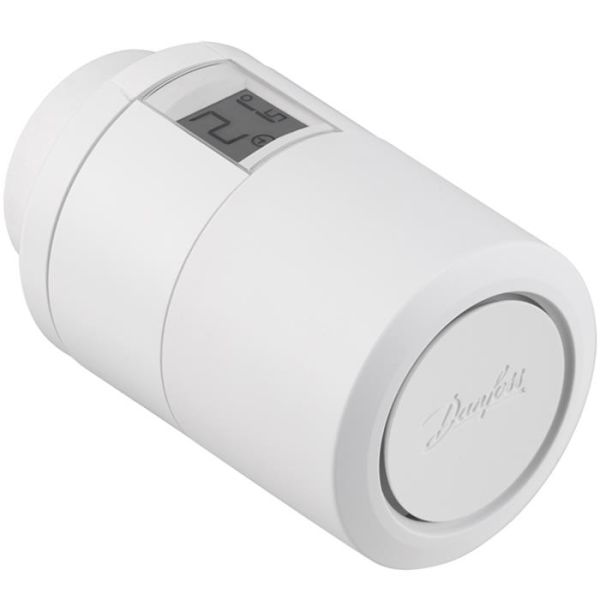 Radiatortermostat Danfoss Living Eco vit, 4-28 °C
