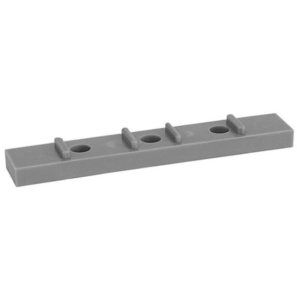 Distanskloss Faluplast 19411 för 110 mm enkelklämma, grå