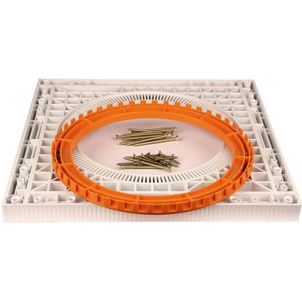 Monteringsplatta Faluplast 7133830 för golvbrunn