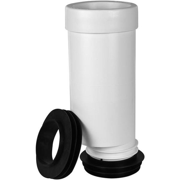 WC-anslutning Faluplast 2316849 110 x 310 mm, excentrisk