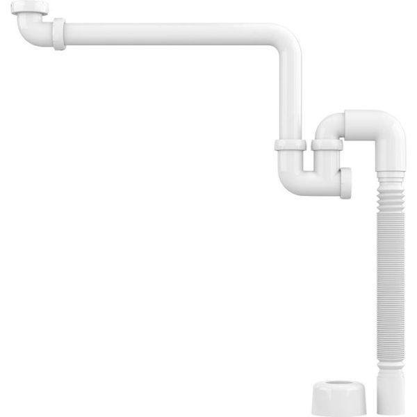 Kommodvattenlås Faluplast 8072038 40 x G40 x G32