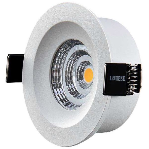 Downlight-valaisin Designlight Q-4MW liitäntälaite, 2700 K, kiinteä