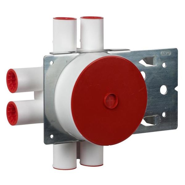 Apparatboks Elko EKO06503 for dobbelgips, med stenderfeste