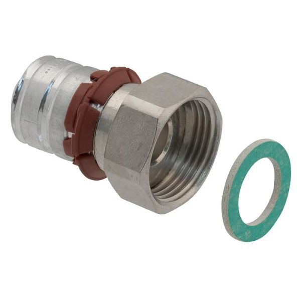 Presskoppling Uponor 1873391 25 x 25 mm, med löpmutter