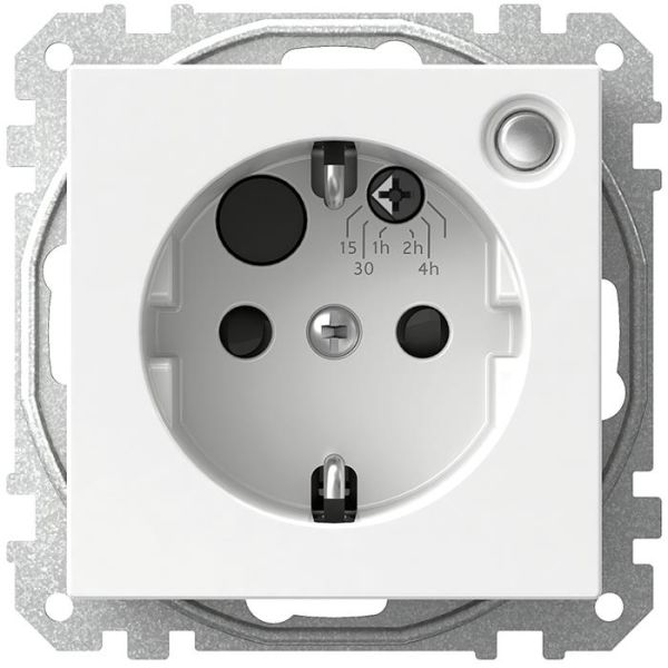 Timer Schneider Electric Exxact WDE002469 med integrerat 1-vägsuttag