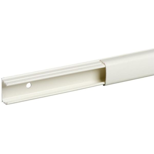 Minikanava Schneider Electric Optiline 1220 PVC, 12 x 20 mm, valkoinen