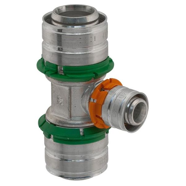 Presskoppling Uponor 1873286 20 x 16 x 20 mm, t-rör