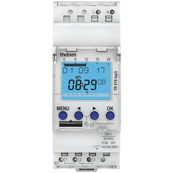 Kopplingsur Theben TR 610 Top3