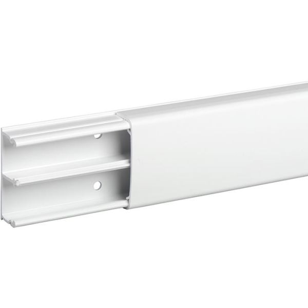 Minikanava Schneider Electric Optiline 1845 PVC, 18 x 45 mm, valkoinen