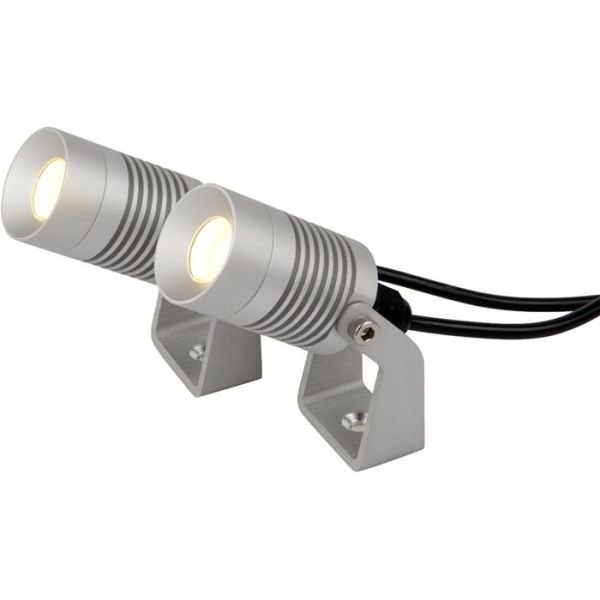 Minilyskaster Hide-a-Lite Spotlight Garden Kit aluminium, 3000 K