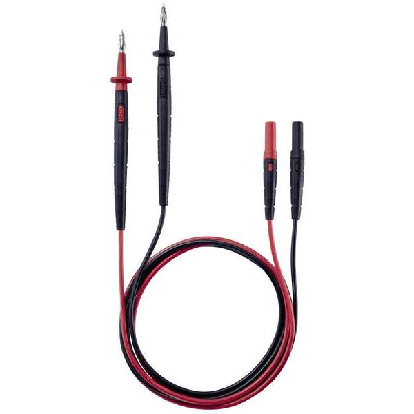 Mätkablar Testo 05900012 4 mm, rak kontakt, 2-pack