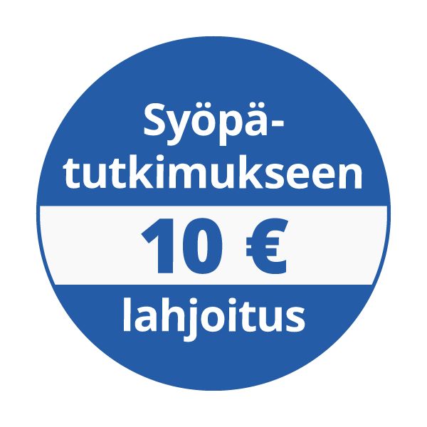 Lahjoitus Nilfisk Barncancerfonden