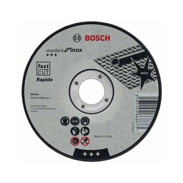 Katkaisulaikka Bosch Standard for Inox 115x1mm 1 kpl.