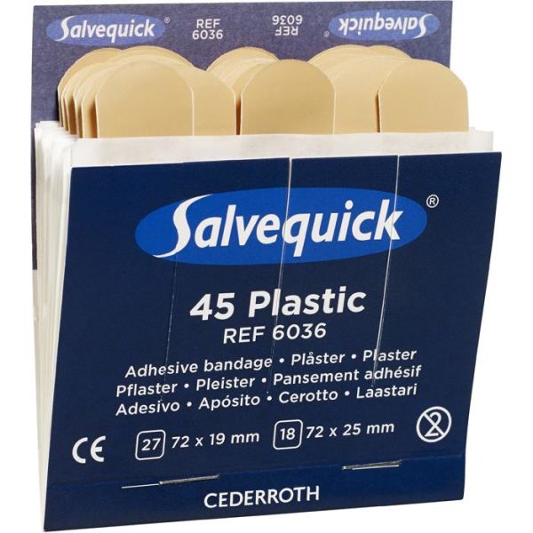 Plastplaster Salvequick 6036 6x45st