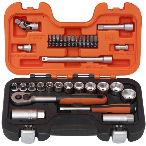 Pipenøkkelsett Bahco S330AF 3/8"