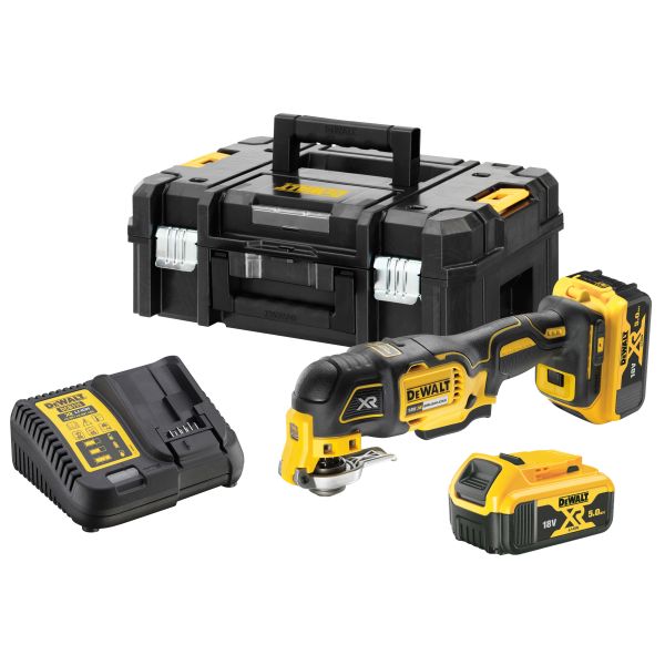 Multiverktøy Dewalt DCS356P2-QW med batteri og lader
