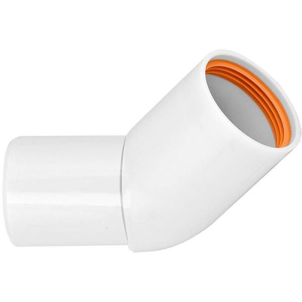 Böj Faluplast 2910340 45°, 32 mm