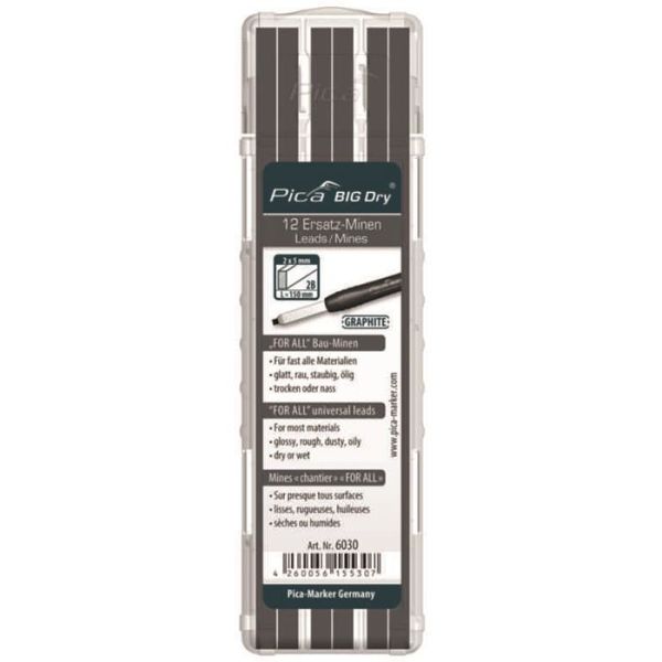 Grafitstift Pica BIG-Dry 12-pack