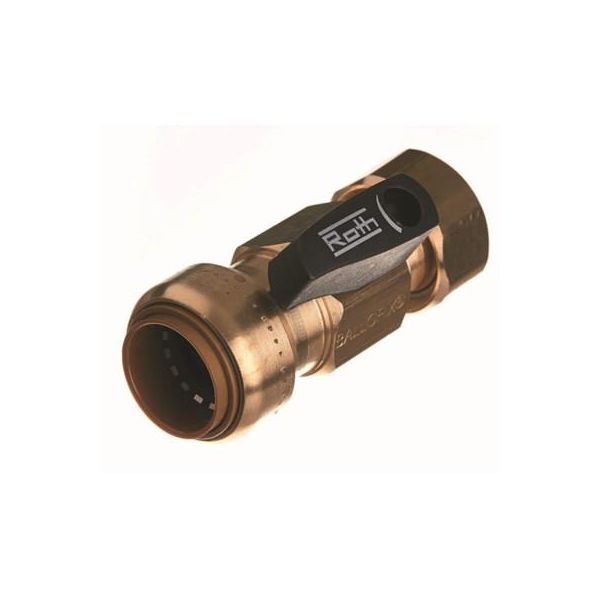 Kulventil Roth 4510094 lekande mutter
