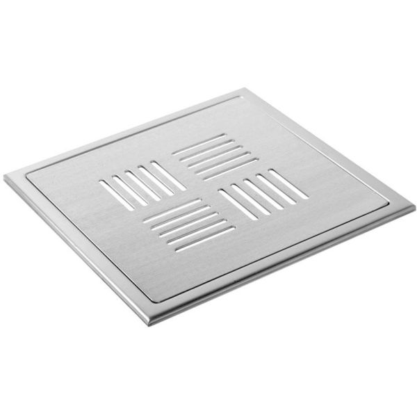Lattiakaivon siivilä TEBO Details New York Lux 200x200 mm ilman syvennyksiä