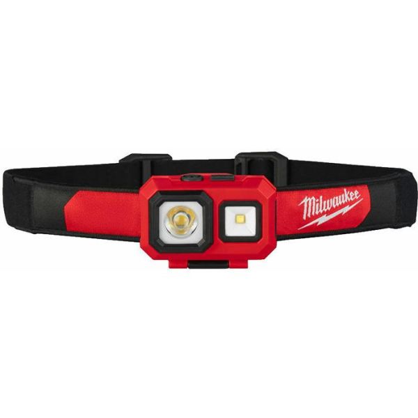 Hodelykt Milwaukee HL-SF med 3 stk. AAA-batterier
