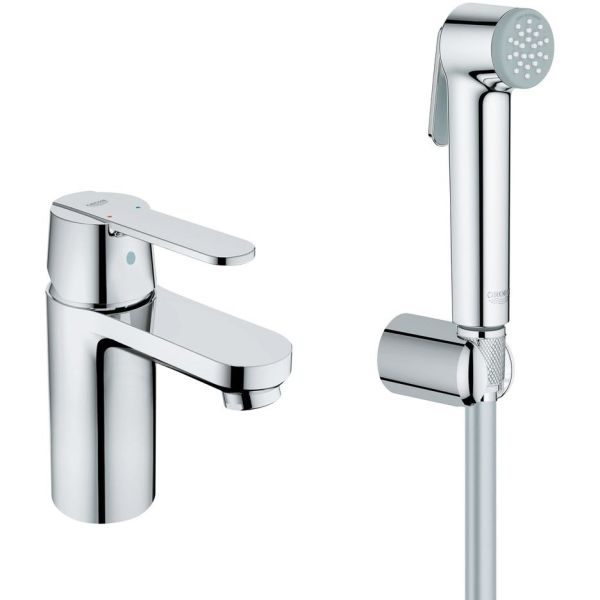 Tvättställsblandare Grohe Get Hygienica med bidédusch
