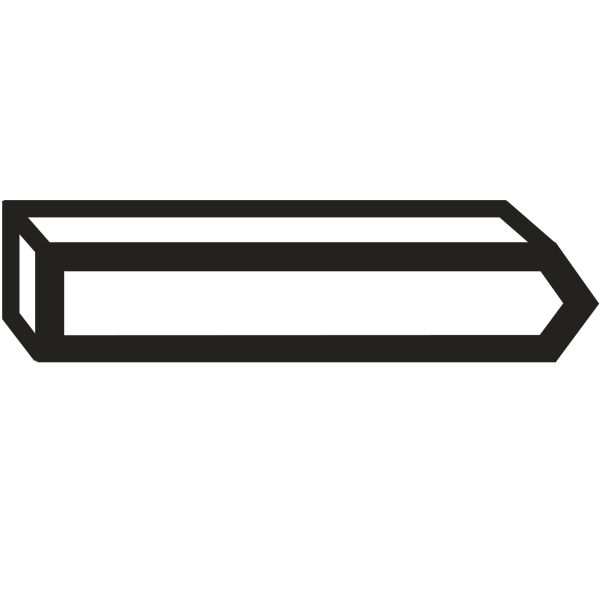 Stift Bosch 1609200390 Typ 40, 23 mm, 1000-pack