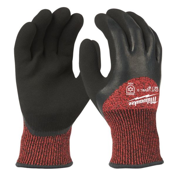 Skjærehansker Milwaukee Winter Level 3 12-pakning, vinterisolert L/9