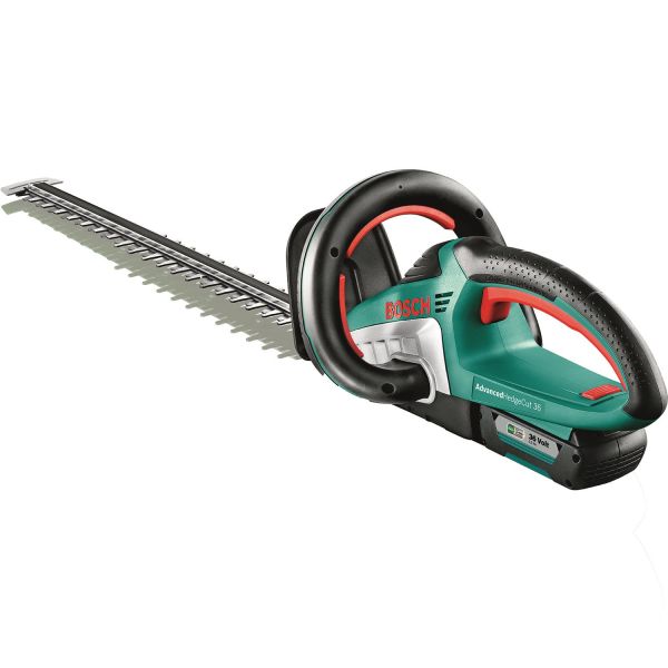 Häcksax Bosch DIY Advanced Hedgecut 36 med 2,0Ah batteri och laddare