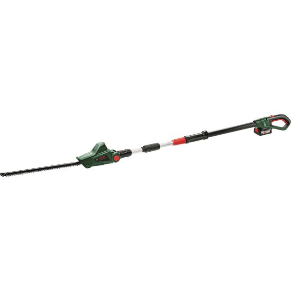 Häcksax Bosch DIY Universal Hedge Pole 18 med 2,0Ah batteri och laddare