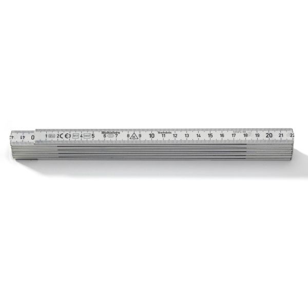 Meterstock, Alu Hultafors A59 2 meter, av aluminium