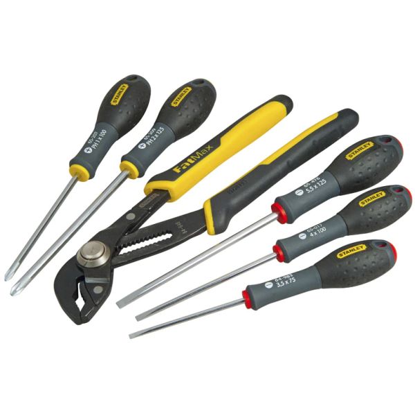 Skruvmejselsats STANLEY FatMax FMHT0-62639 5 st + polygrip
