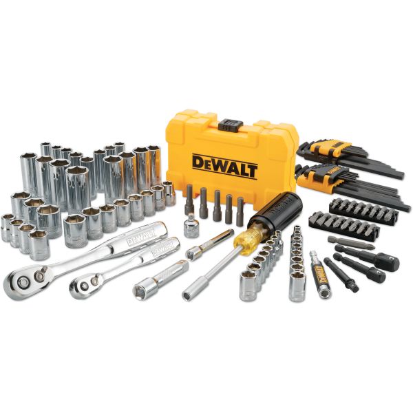 Pipenøkkelsett Dewalt DWMT73801-1 108 deler