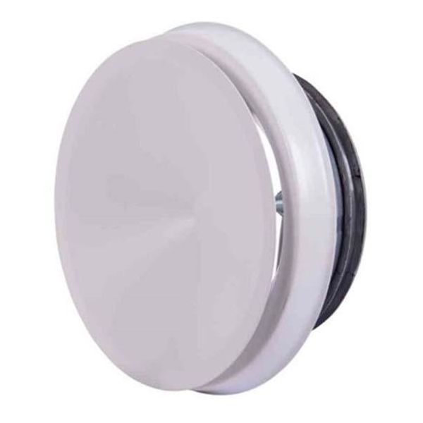 Tilluftsventil Flexit 116776 vit, stål 125 mm
