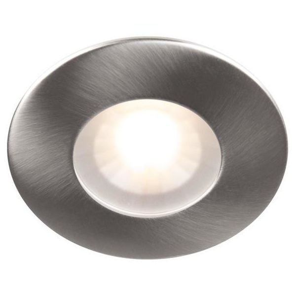 Mini downlight -valaisin Hide-a-Lite 1208 Smart 3,2W, harjattu teräs 2700K