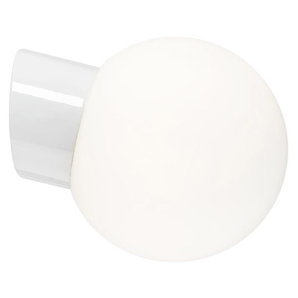 Väggarmatur Ifö Electric 6045-800-10 matt, sned, IP54, LED Vit