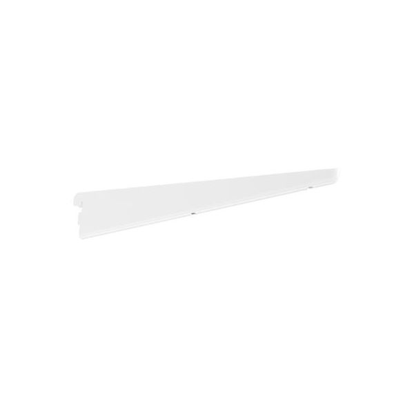 Kannatin Elfa 411210 hyllytasolle, valkoinen 13x120x42 mm
