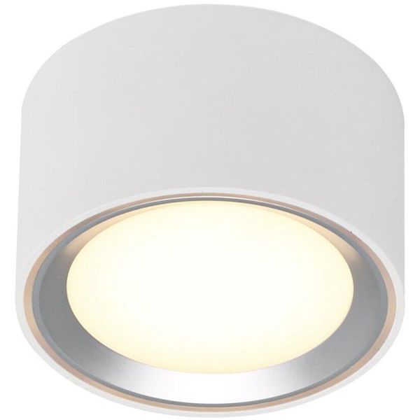 Spotlight Nordlux FALLON 47540132 med LED, 2700K, IP20 Vit/borstat stål
