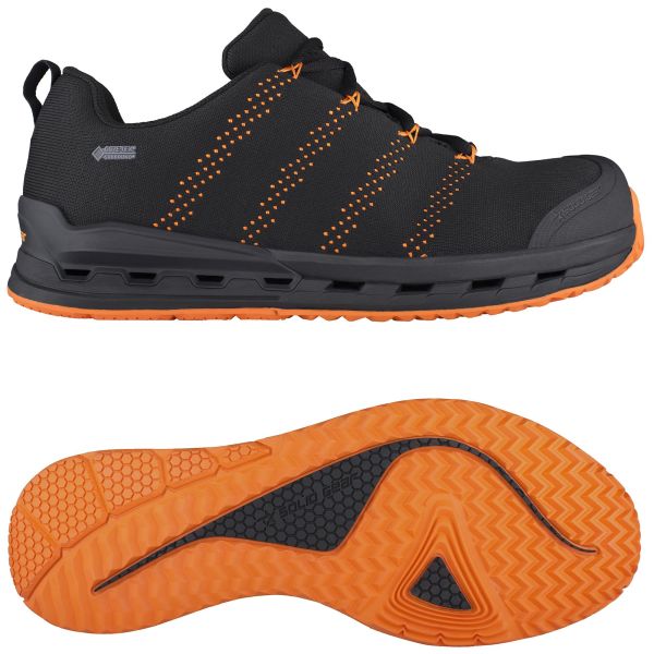 Vernesko Solid Gear One GTX sort/orange str 38