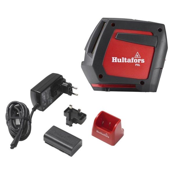 Linjelaser Hultafors PXL + HRB-S med batteri og lader