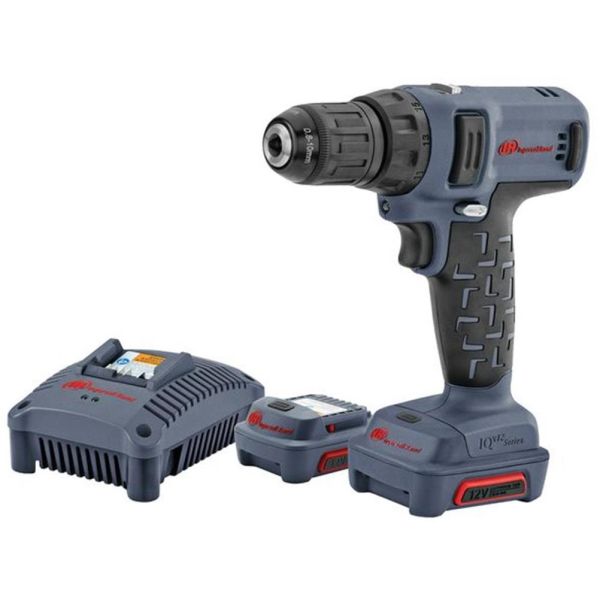 Bormaskin Ingersoll Rand D1130EU-K2 med 2,0Ah-batterier og lader