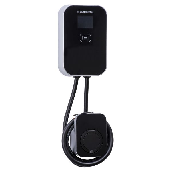 Laddbox BESEN BS-B20-BA-RFID4S-DCRCM 1-fas/3-fas, 22 KW, DC-RCM, typ 2, RFID