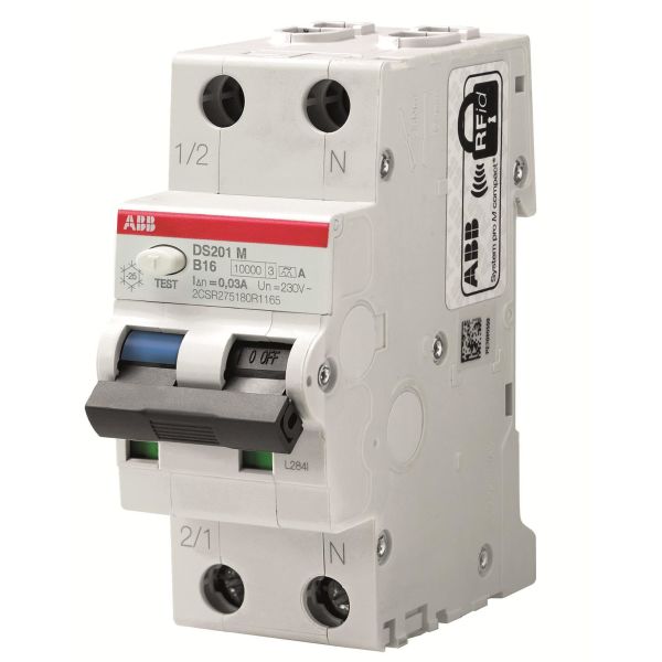Personskyddsbrytare ABB 2CSR275480R1404 10kA, C-karakteristik, typ APR DS201M M C40 APR30
