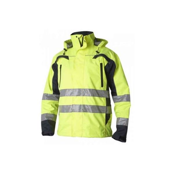 Jacka Top Swede 5217 ofodrad, varsel, gul Strl L