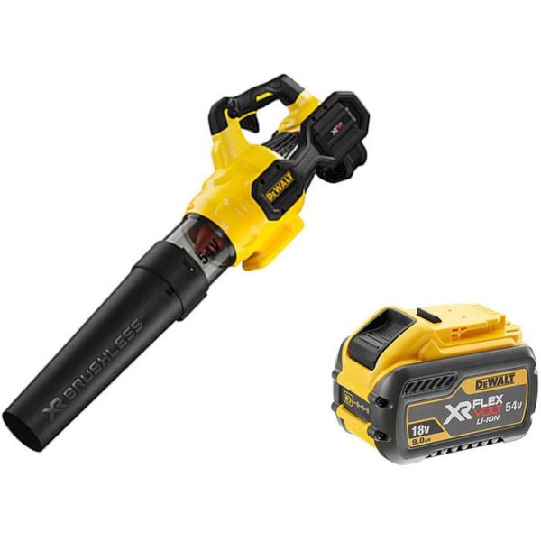 Løvblåser Dewalt DCMBA572X1-QW med 3 Ah-batteri og lader