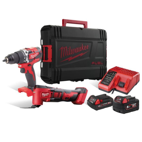Verktøypakke Milwaukee M18 PP2F-522X