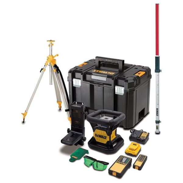Rotationslaserpaket Dewalt DCK379D1GND nordiskt, grön